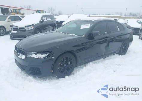 2022 BMW 540 I xDrive из США, поврежденный, VIN WBA73BJ02NWX52106